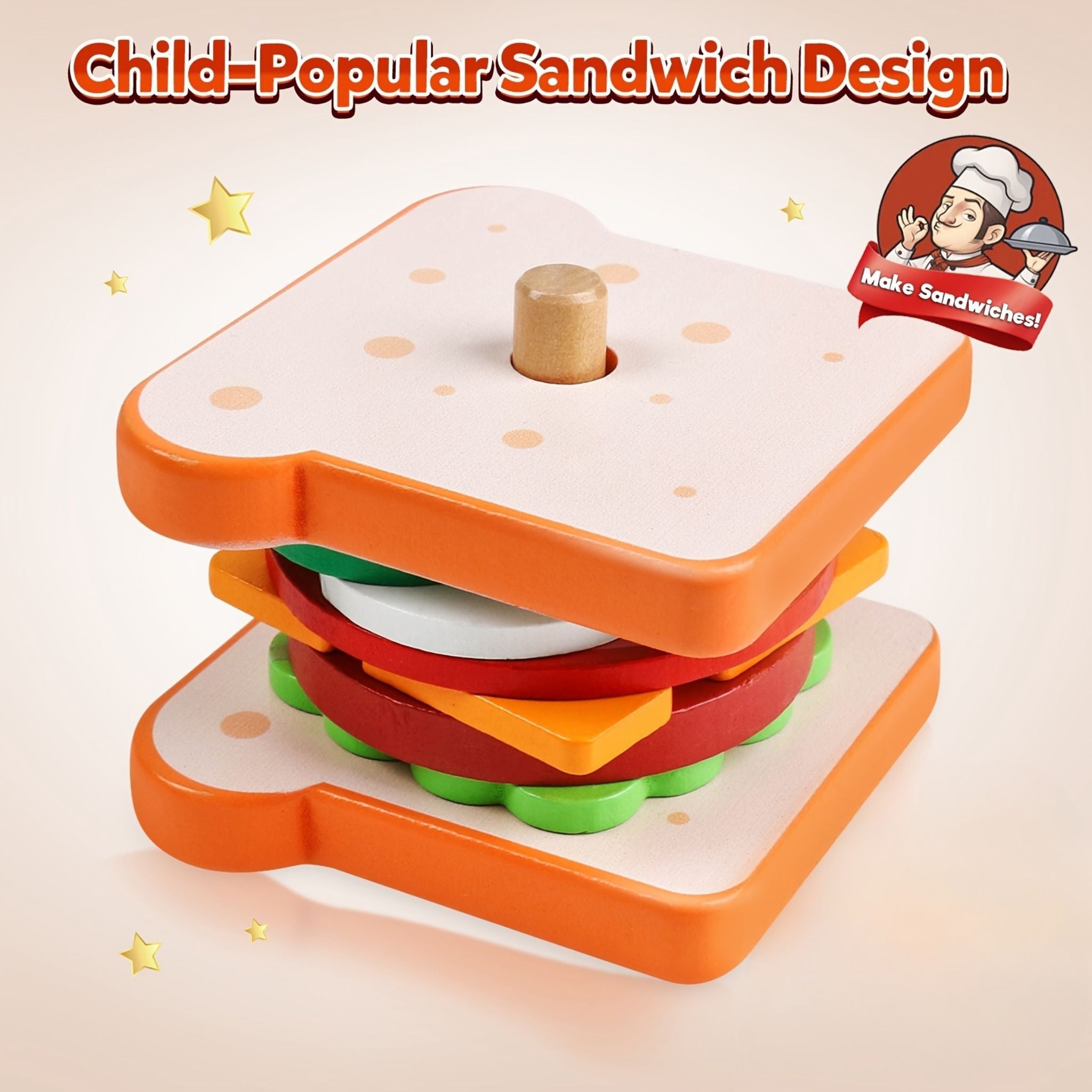 Montessori Hamburger Builder