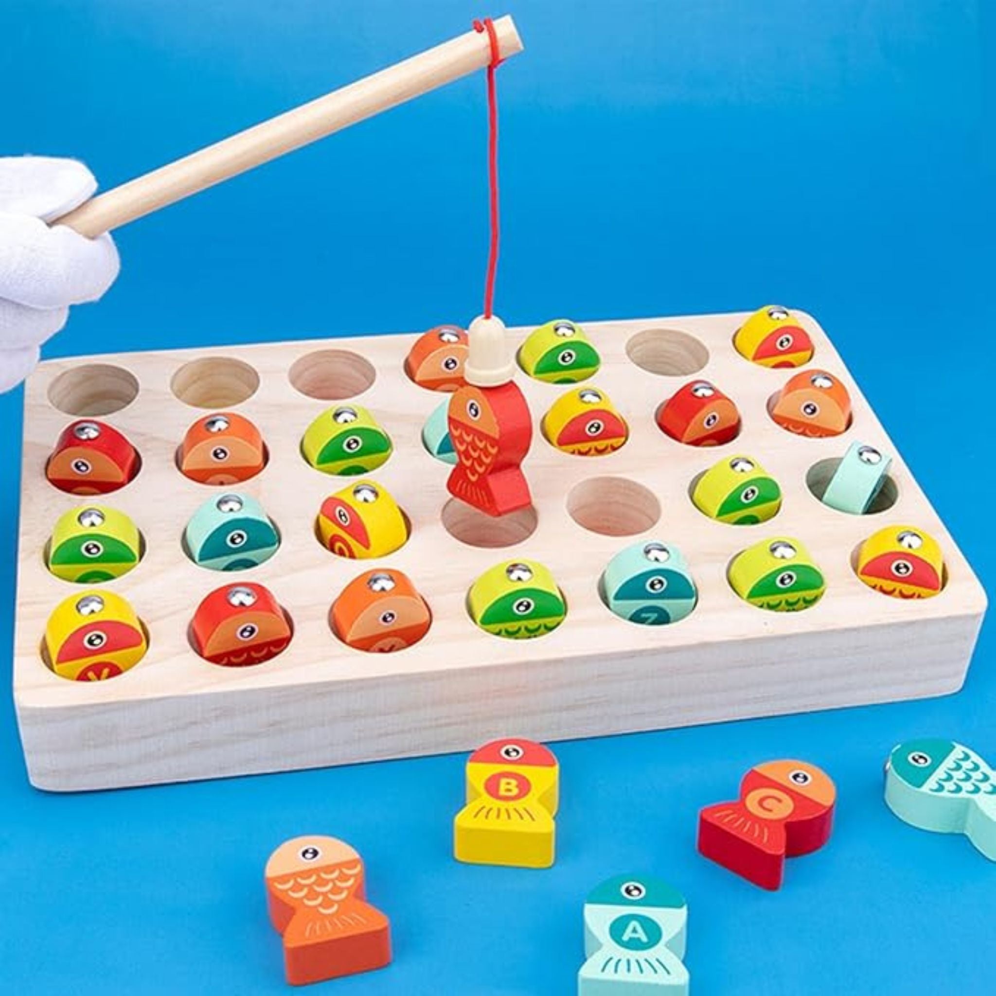 Pêche aux lettres Montessori