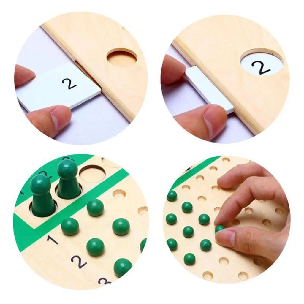 Tablero Montessori de Multiplicación y División