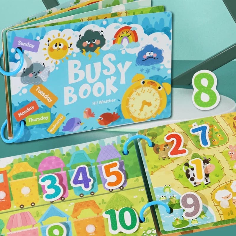 Libro de juegos Montessori
