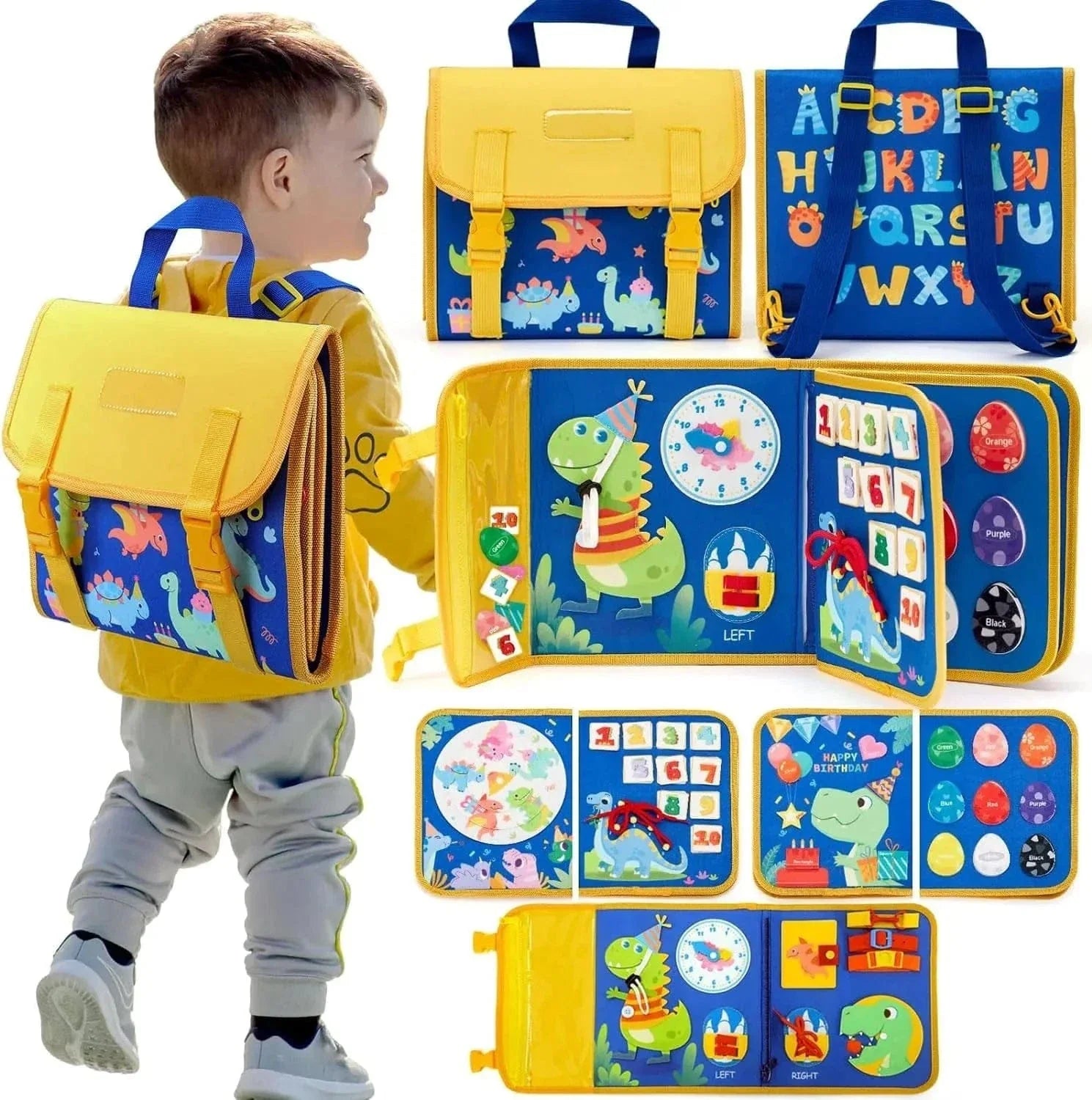 Tableau sensoriel Montessori Fidtoy