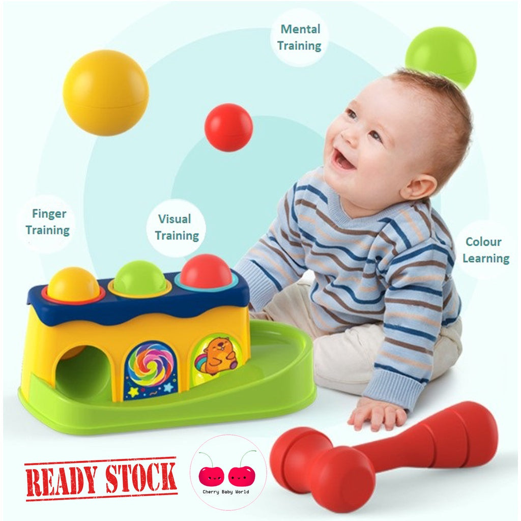 Fidtoy Hammering Pounding Toy for Toddlers 12+ Months