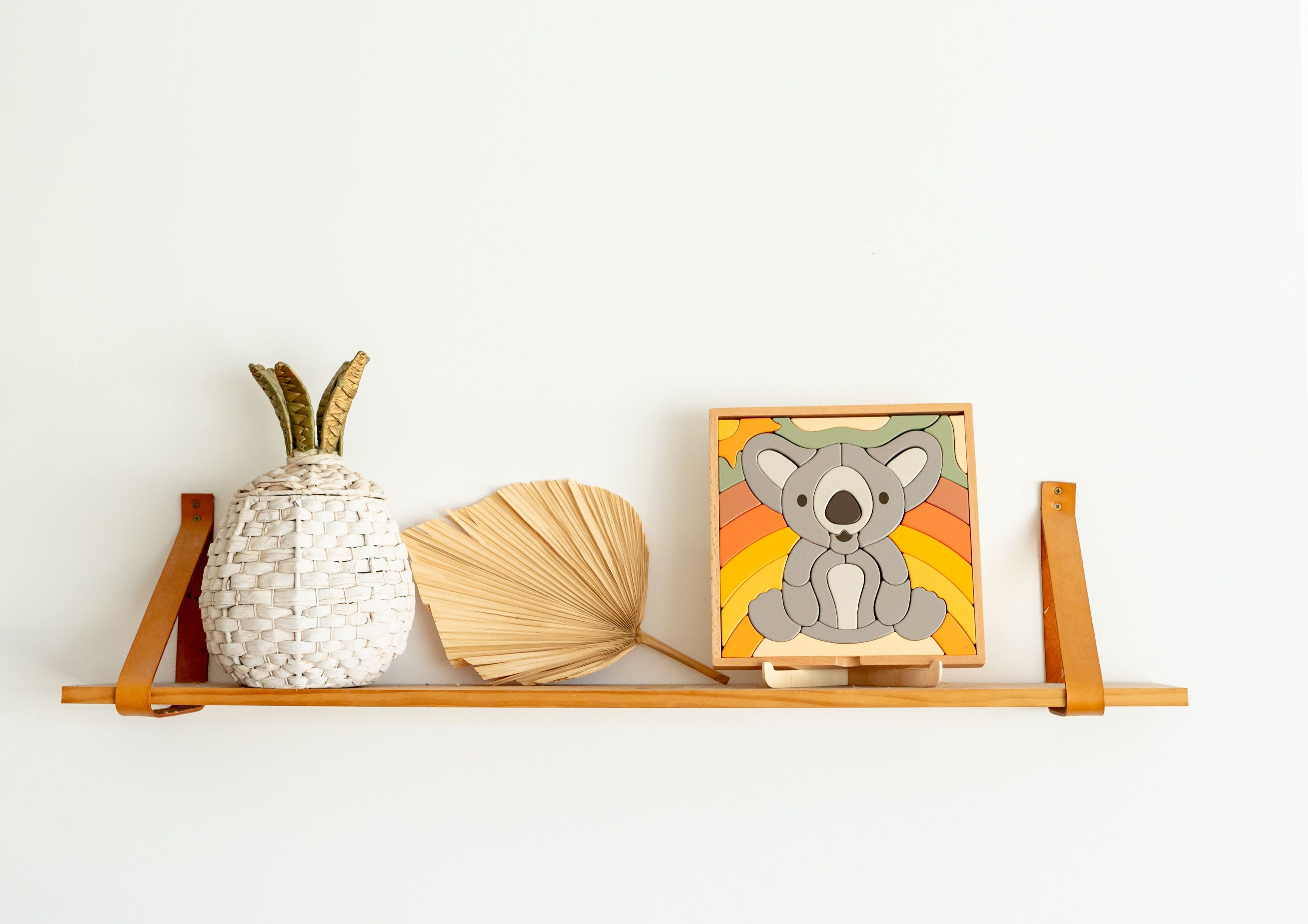 Kirra the Koala Abstract Building Block Puzzle / Home Decor Display