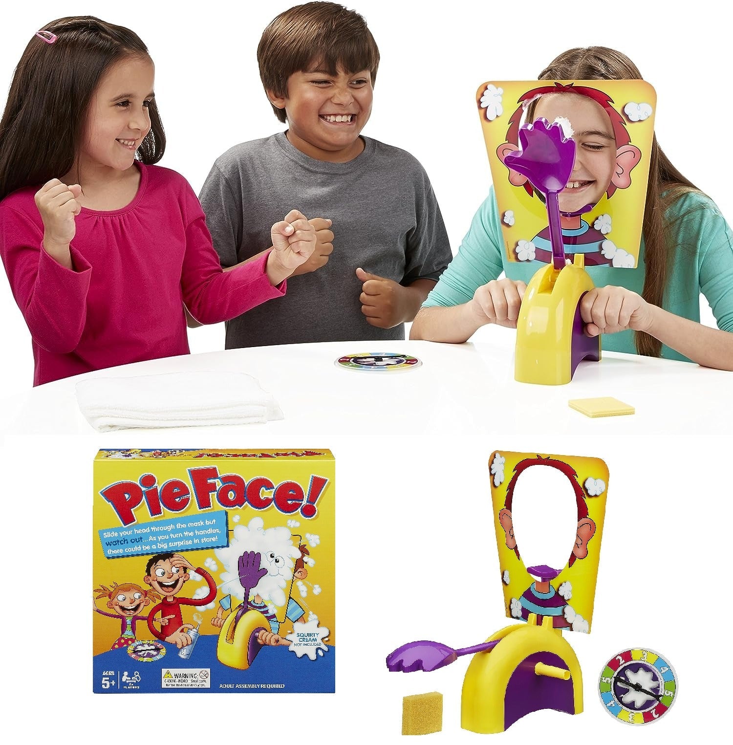 Pie Face Showdown Board Game - 150