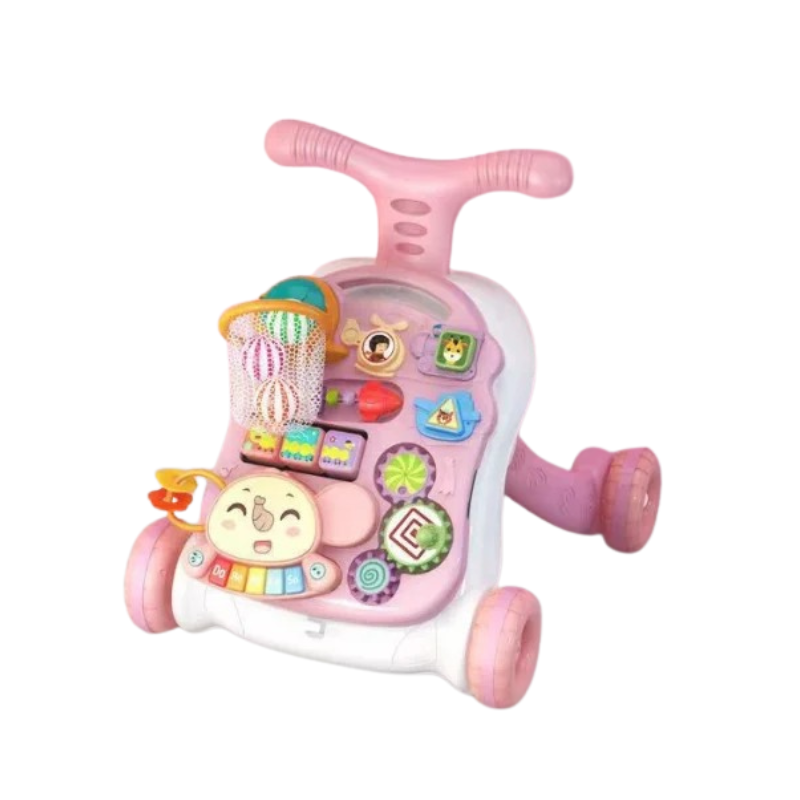 BabyWalker – Veilig & Interactief – 3-in-1 Baby Looptrainer & Speelcentrum