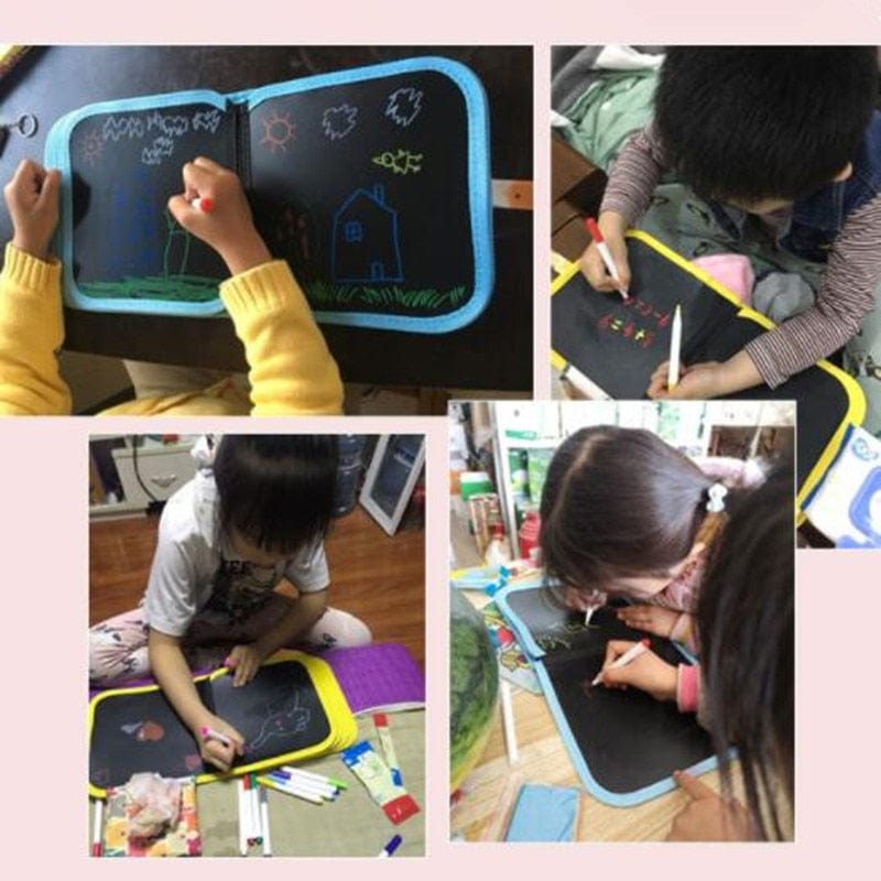 Kids Montessori Graffiti Drawing Board