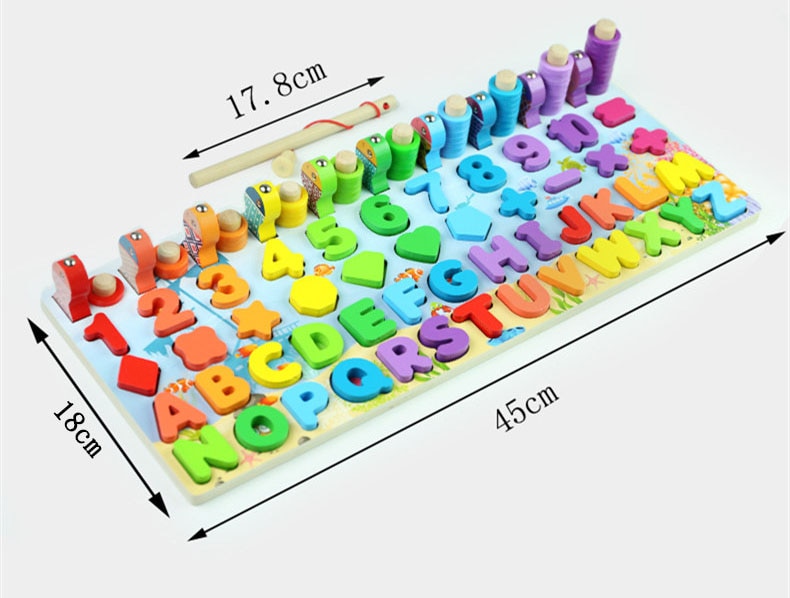 Montessori Educational Wooden Toys for Kids