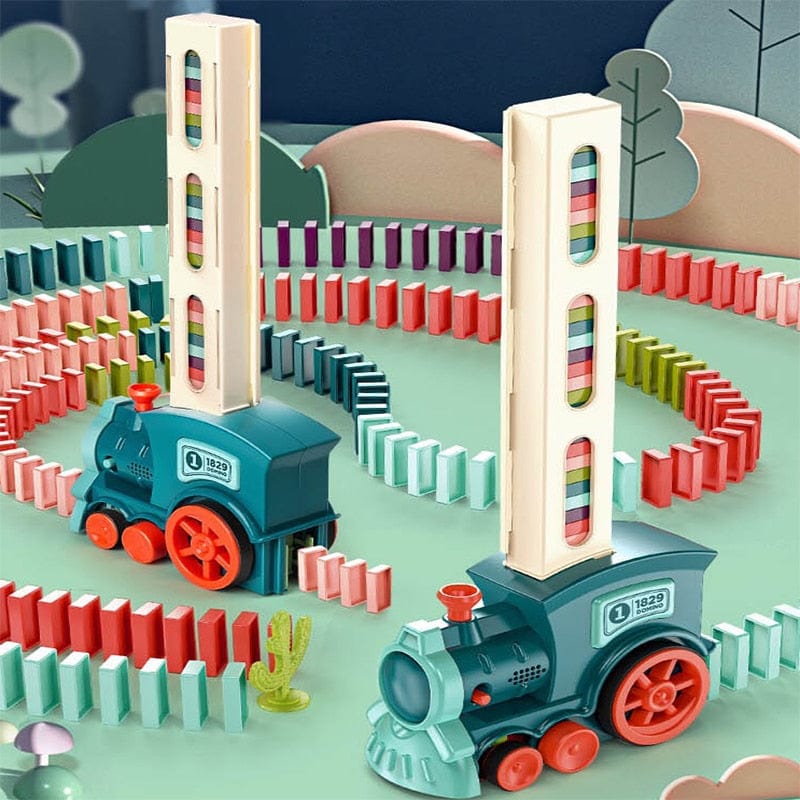 Juguete Tren Dominó Montessori