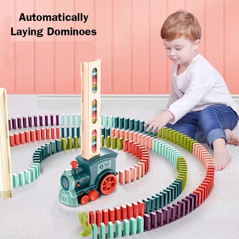 Juguete Tren Dominó Montessori