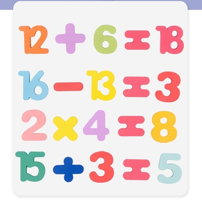 Montessori Wooden Maths Board