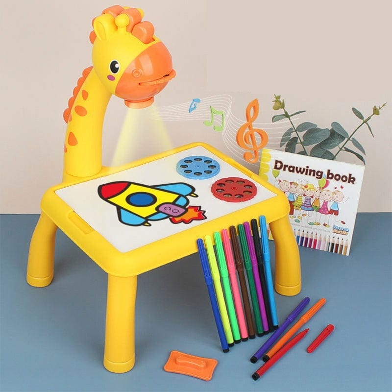 Montessori Led Projector Drawing Table