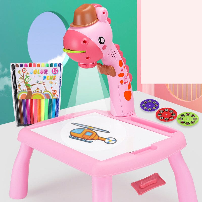 Montessori Led Projector Drawing Table