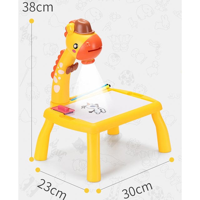 Montessori Led Projector Drawing Table