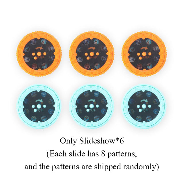 Montessori Baby Sleep Story Projector Torch