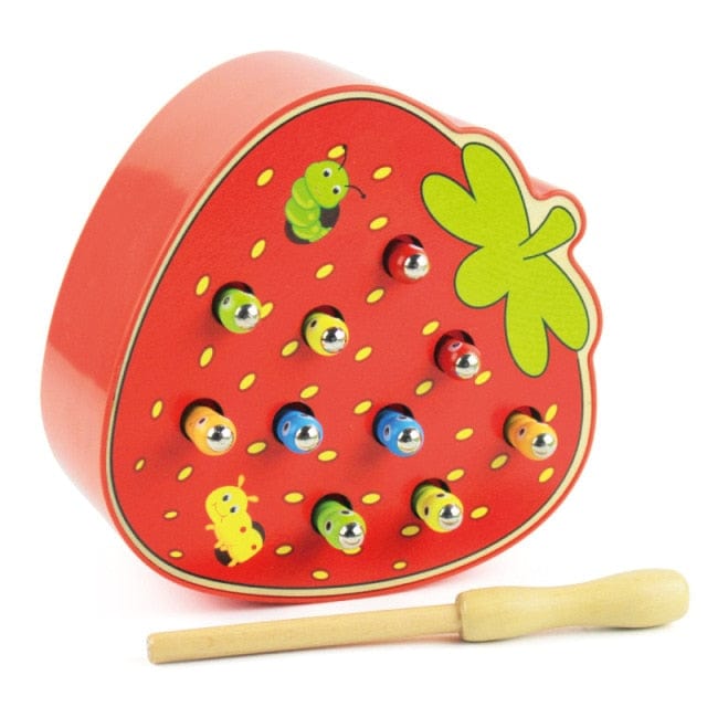 Juego Montessori para Niños Atrapa el Gusano