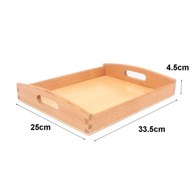 Wooden tray - Presentation Material