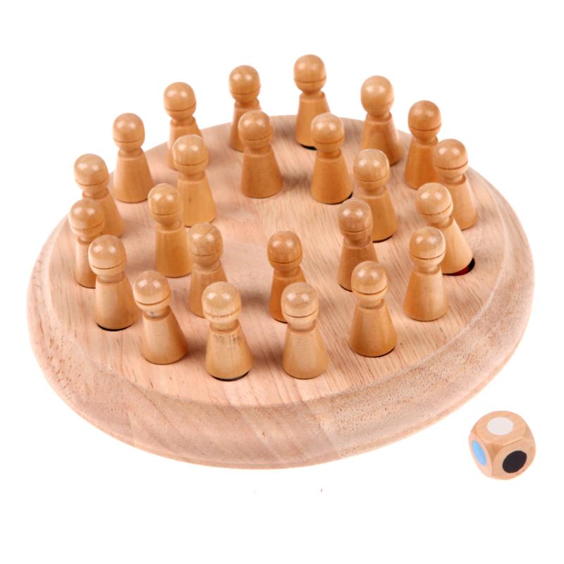 Wooden Color Memory - Board Game