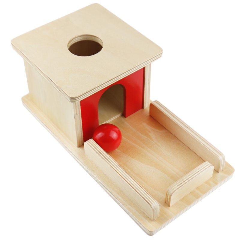 Permanence box with tray - Toddler Montessori