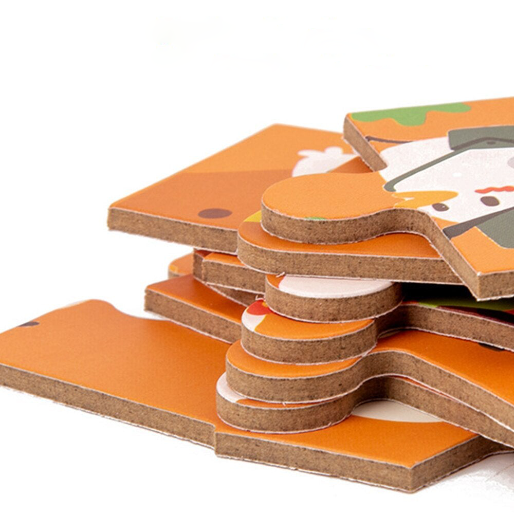 Abcs & 123s Educational Montessori Puzzle - Eco-Friendly