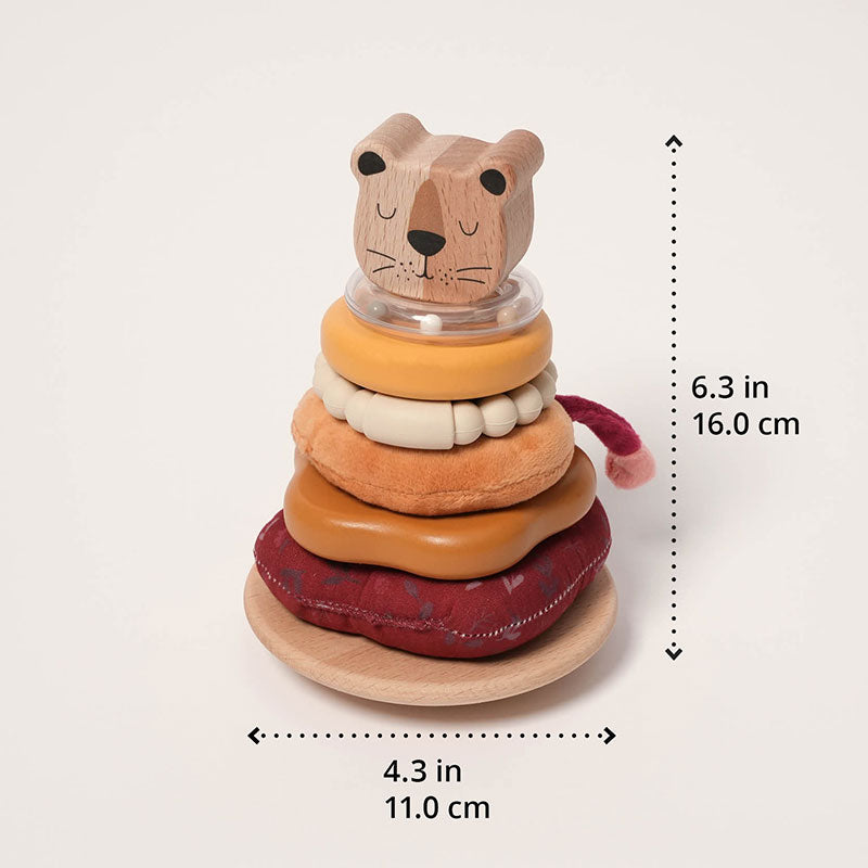Fidtoy Little Lion Stacking Toy for Babies 6 Months+