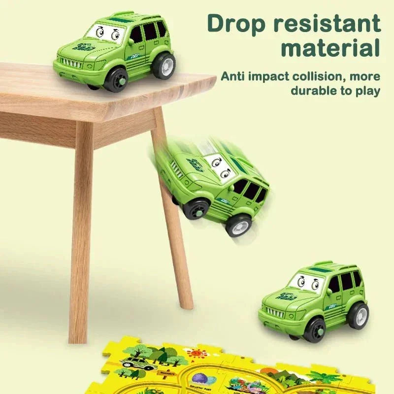 Rail Car Puzzle Track (25 PCS)