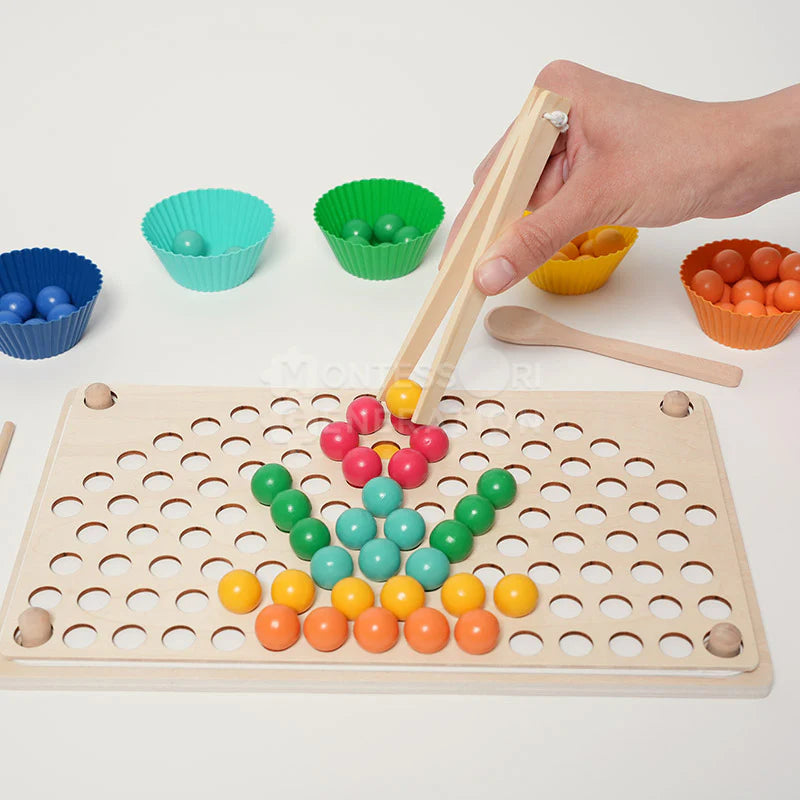 Fidtoy Montessori Cuentas Arcoíris