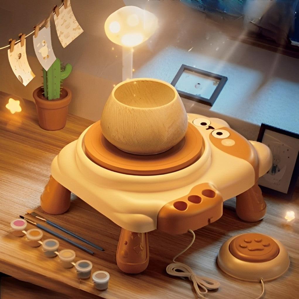 Ceramic Pottery Machine – Creative Art Training for Kids | Bacha Toys