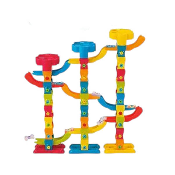 Ramp Racer DIY Track Set – 168 Pcs Building Toy for Kids (Age 3+) | Bacha Toys