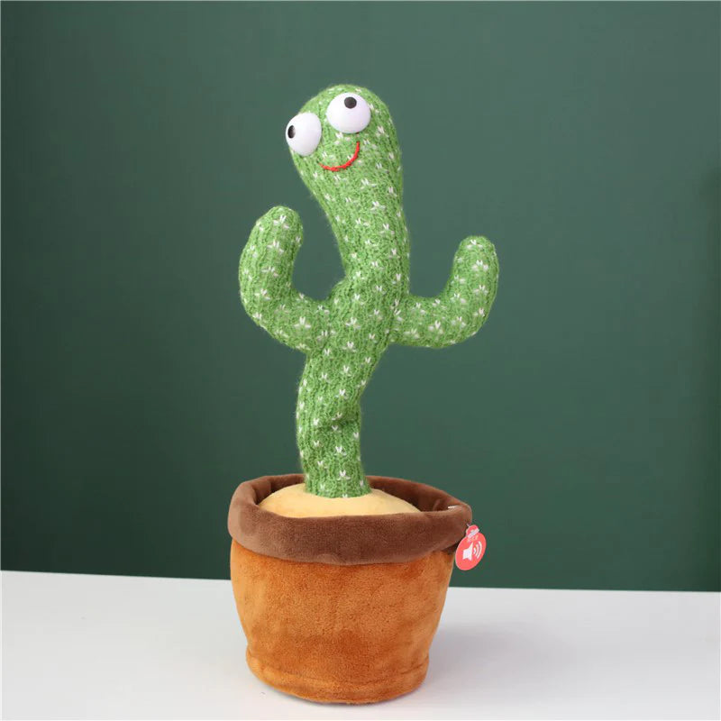 Dancing Cactus Toy | Music, Lights & Voice Repeating Fun - Bacha Toys