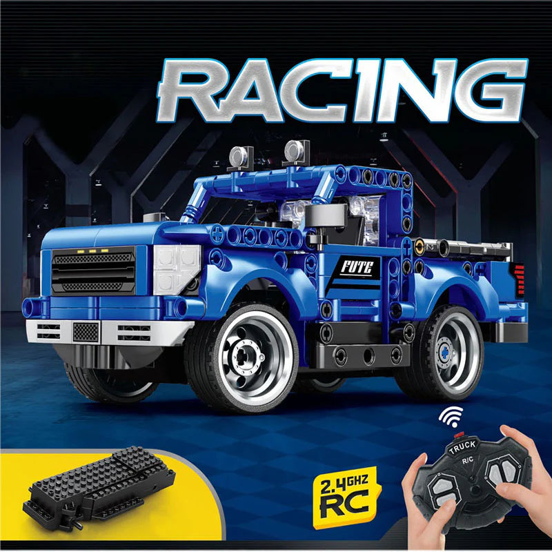 Remote Control Sports Car Building Block Set – 2.4 GHz Lamborghini Puzzle Toy | Bacha Toys