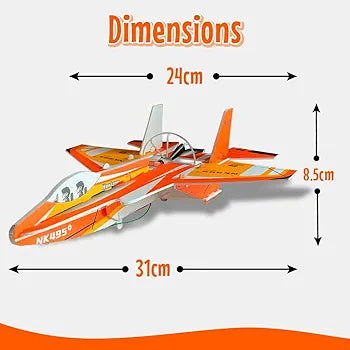 Military Aircraft Space Shuttle – With Flight Propellers & USB Charging | Bacha Toys