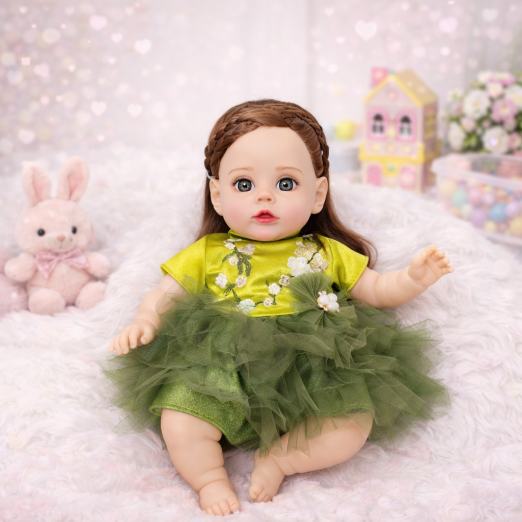 Sennby Baby Doll with Music – Cuddly, Soothing & Full of Love | Bacha Toys