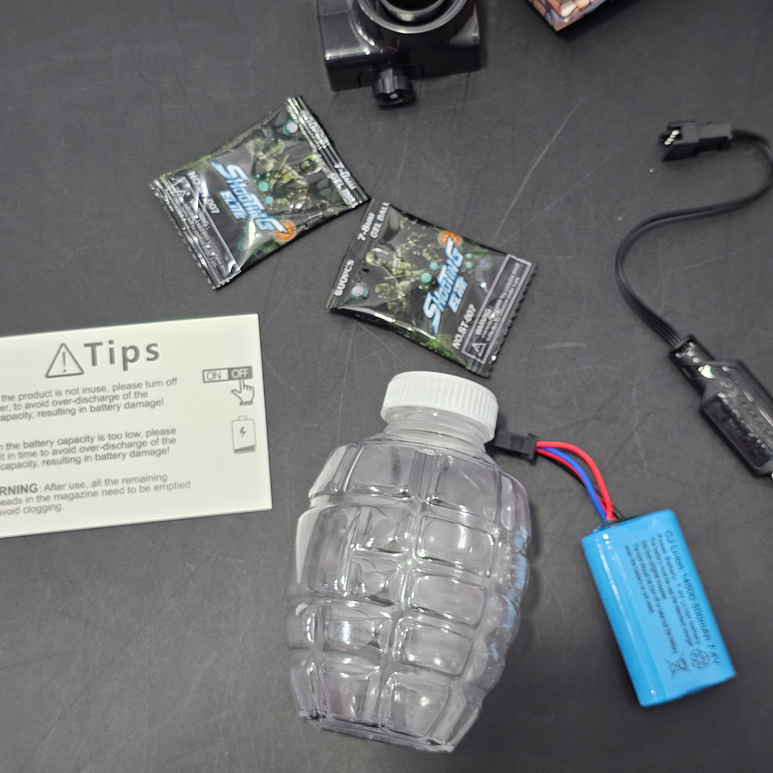 AK-47 Shooter Elite High-Speed Electric Water Bomb Gun – Interactive Shooting Toy for Kids 8+ | Bacha Toys