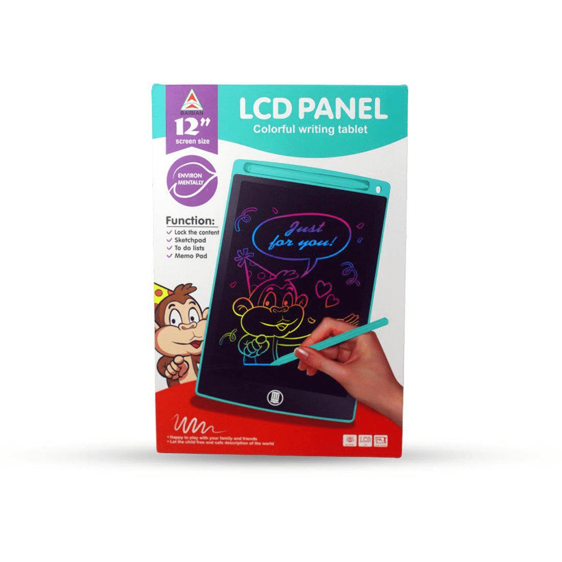 12-Inch LCD Writing Tablet for Kids – Learn, Draw & Write Anywhere | Bacha Toys