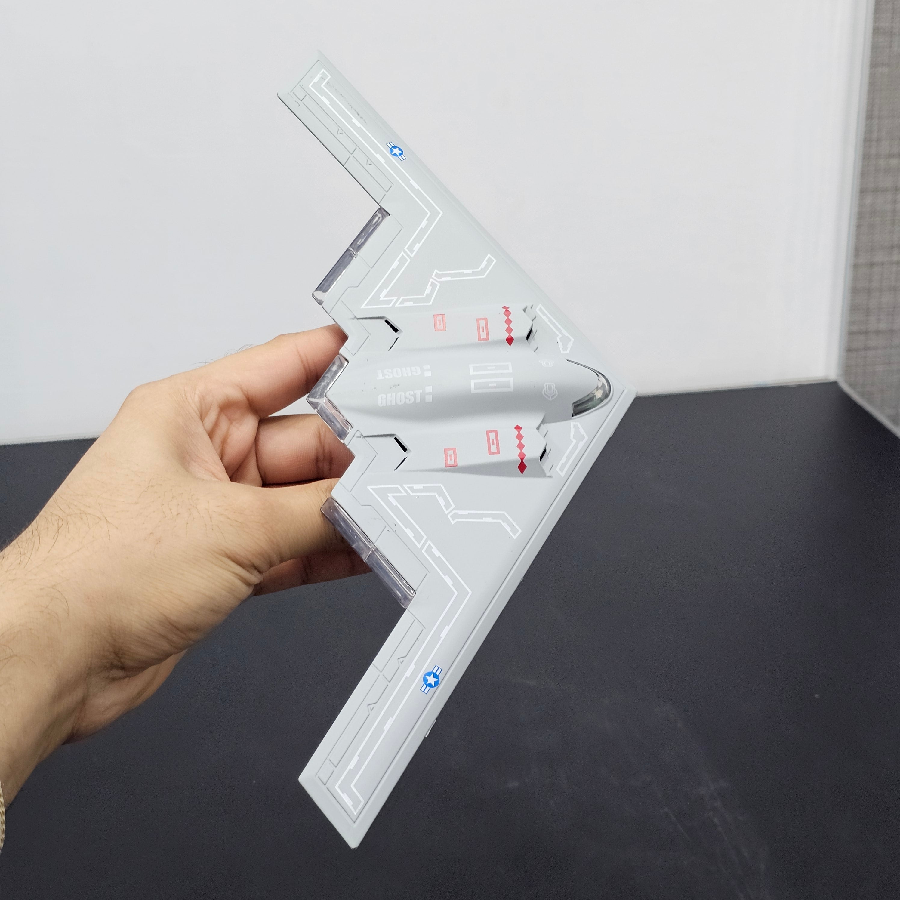 Fighter Jet Toy – B-2 Ghost Stealth Bomber Model for Boys | Army Die-Cast Airplane – Bacha Toys