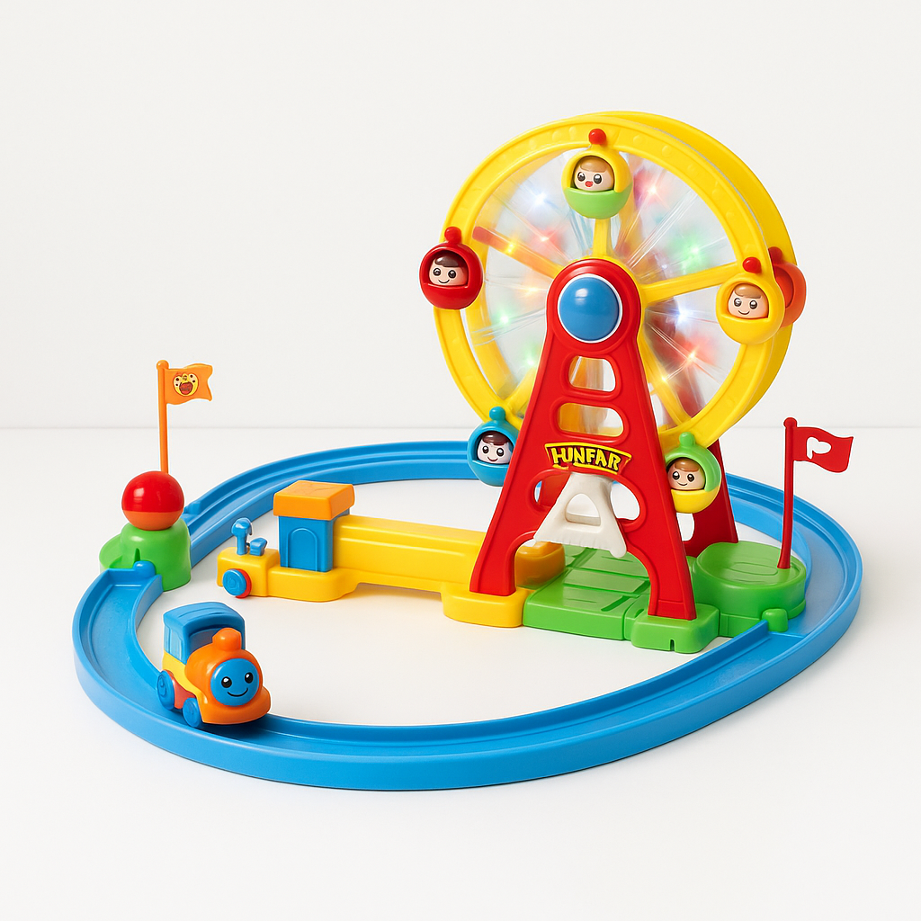 Fun Train Paradise – Flashing Light Toy Series - Bacha Toys