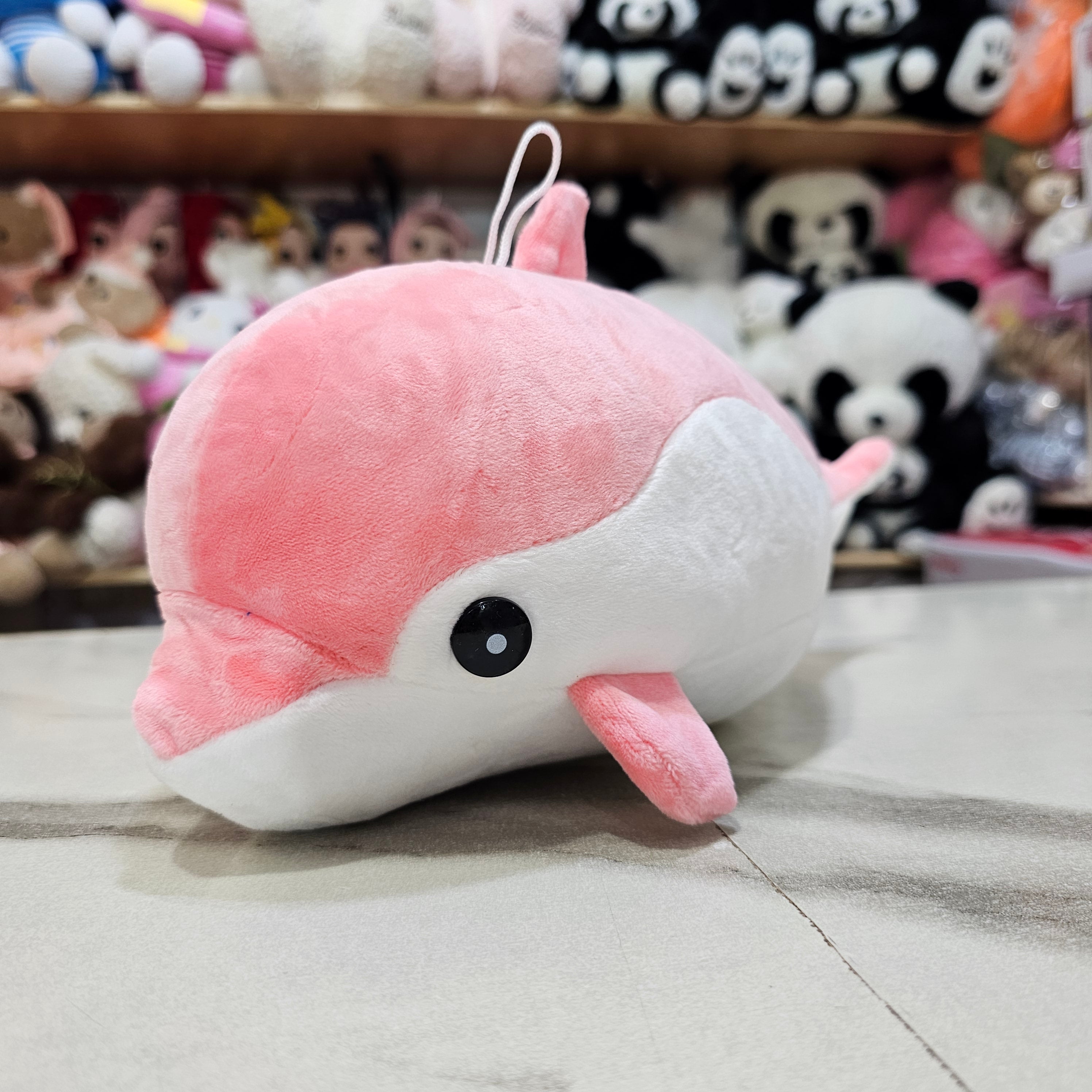 Dolphin Plush Toy – Pink Colour 25cm | Bacha Toys