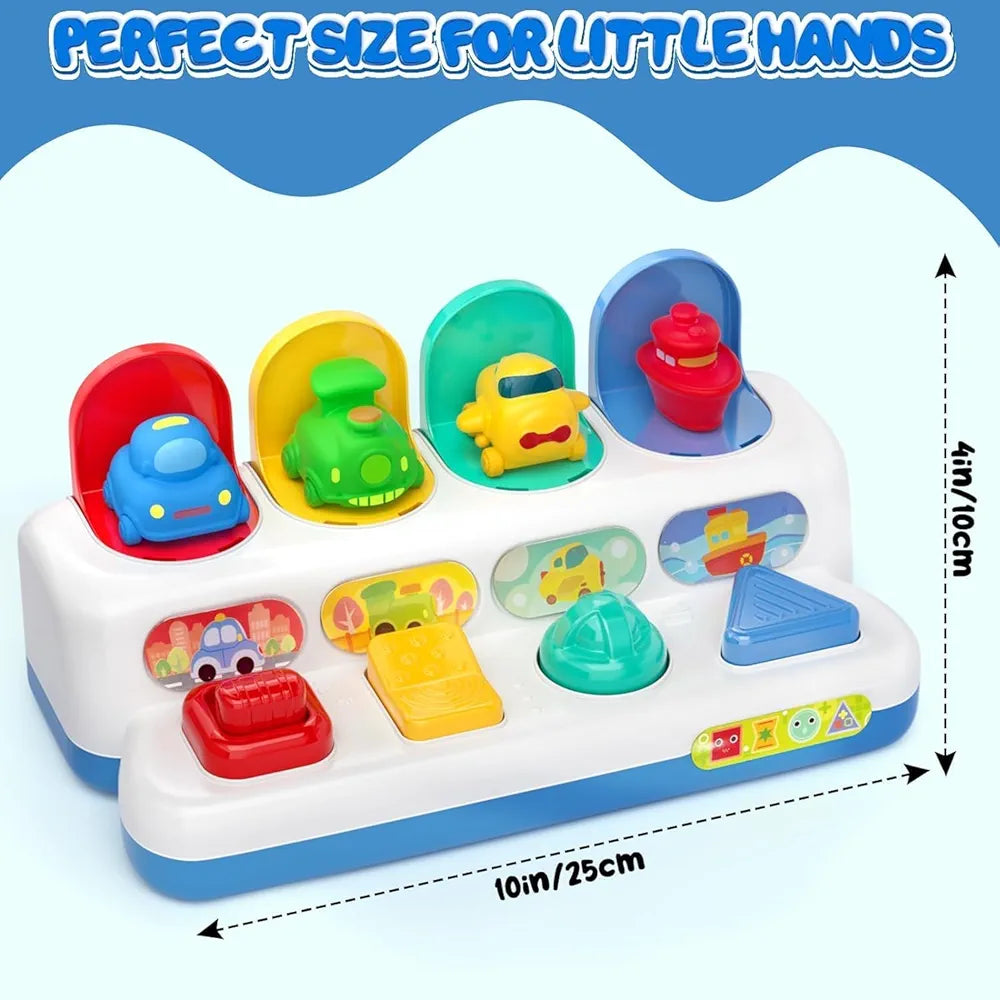 Pop-Up Vehicles – Early Education Toy for Happy Learning & Imaginative Play | Bacha Toys