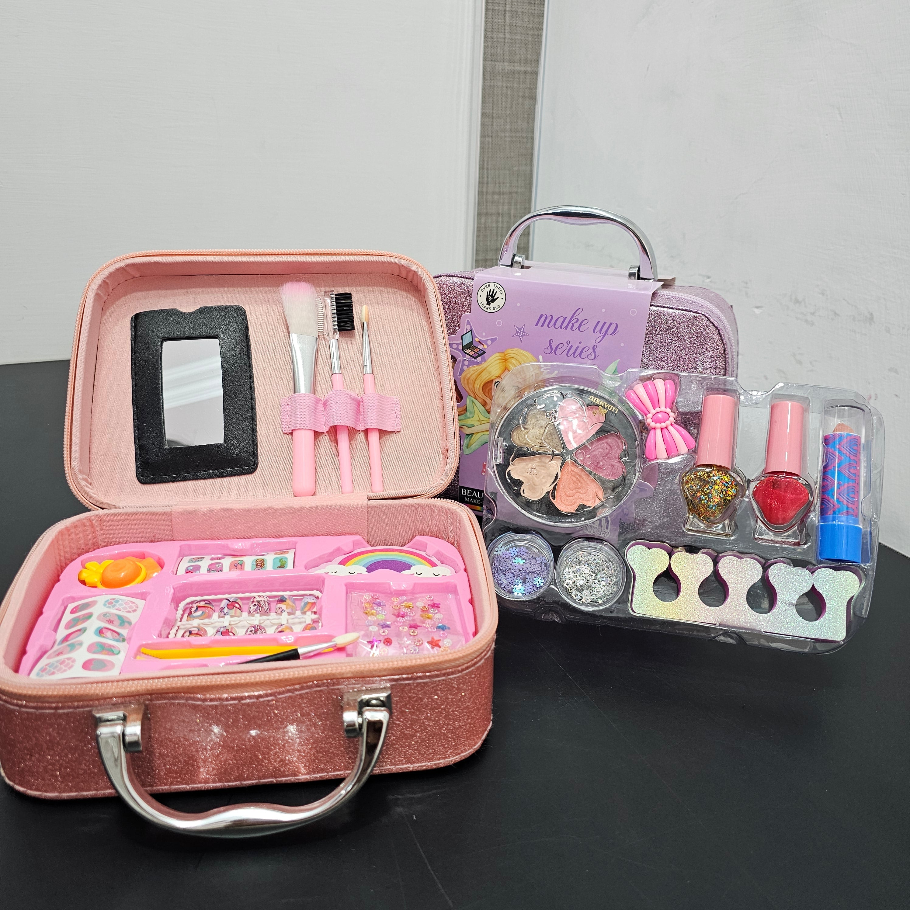 2-in-1 Makeup & Jewellery Set – Sparkle & Style in One! | Bacha Toys