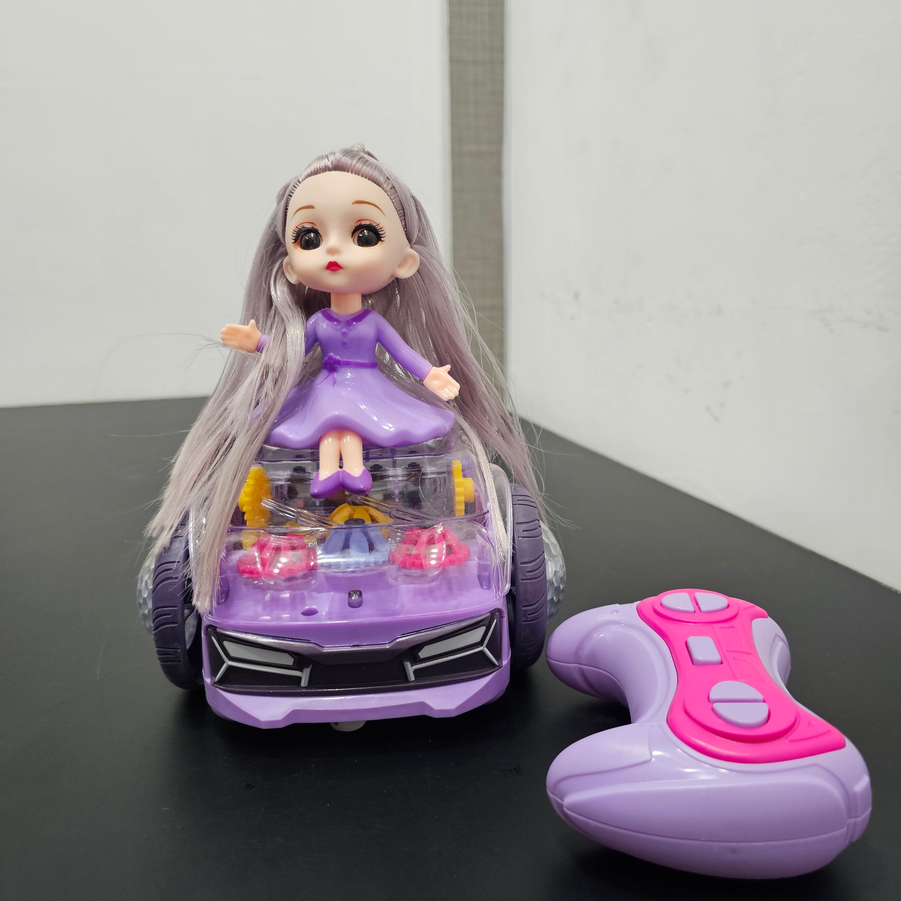 Remote Balancing Car Doll with Lighting & Music | Bacha Toys
