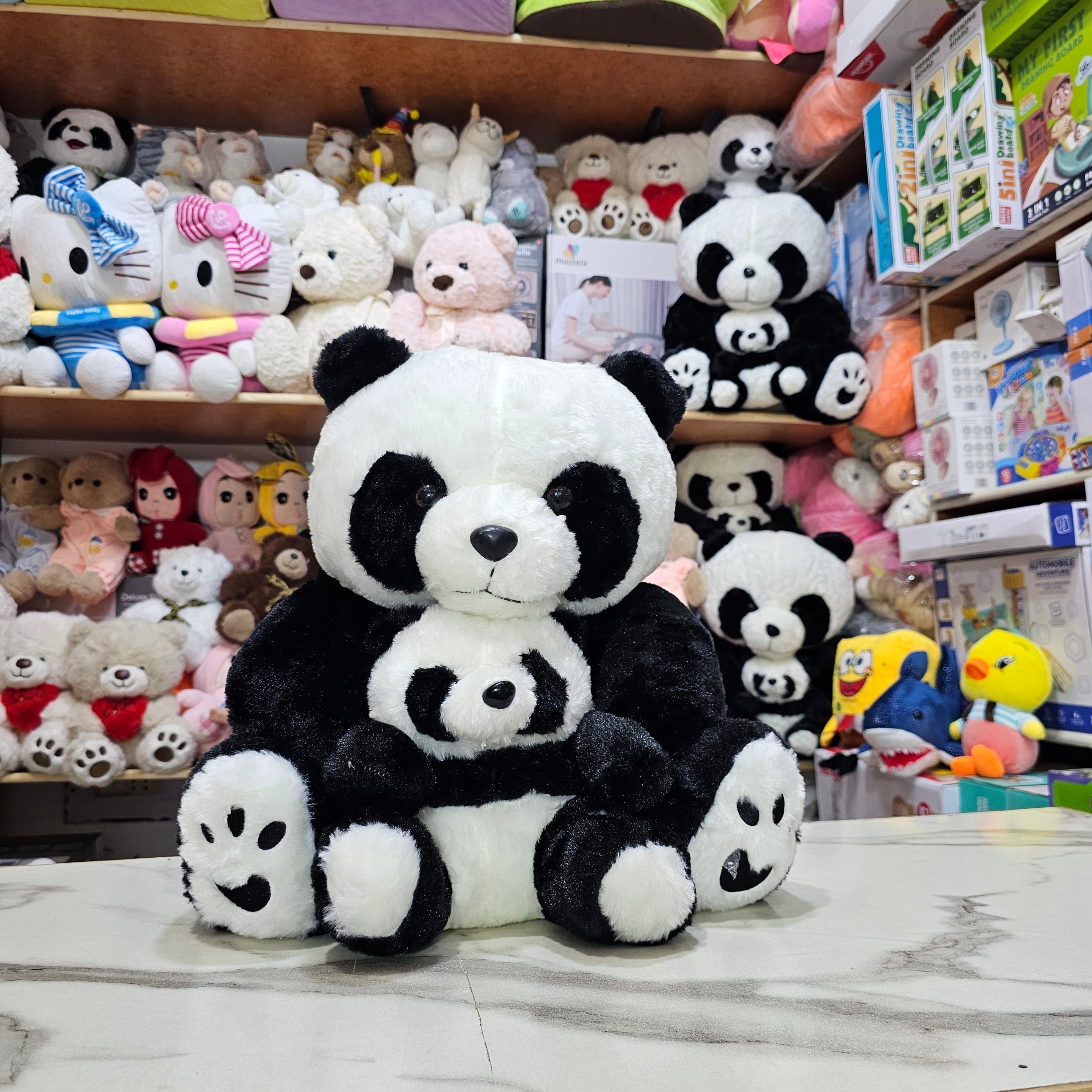 Double Panda – 45cm Plush Toy | Bacha Toys