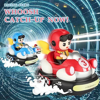 Ejection Bumper Car Pack of 2 with 2 Remotes – Bacha Toys