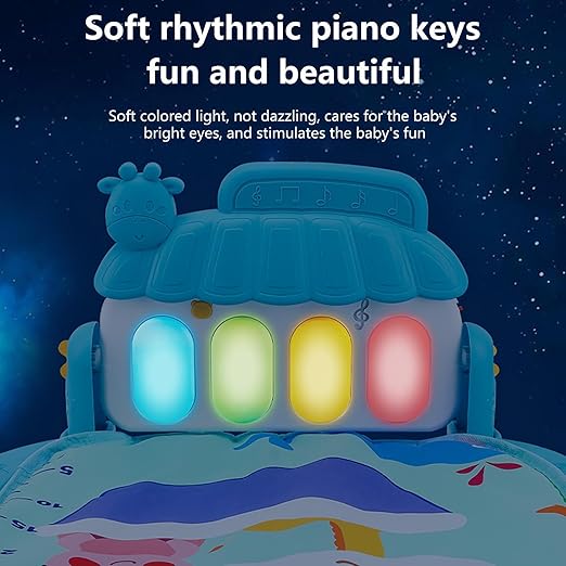 Happier 3 in 1 Piano Fitness Rack Play Gym for Babies | Bacha Toys