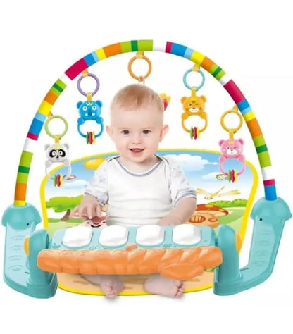 Haunger 3-in-1 Piano Fitness Rack Play Gym Activity for Babies | Bacha Toys