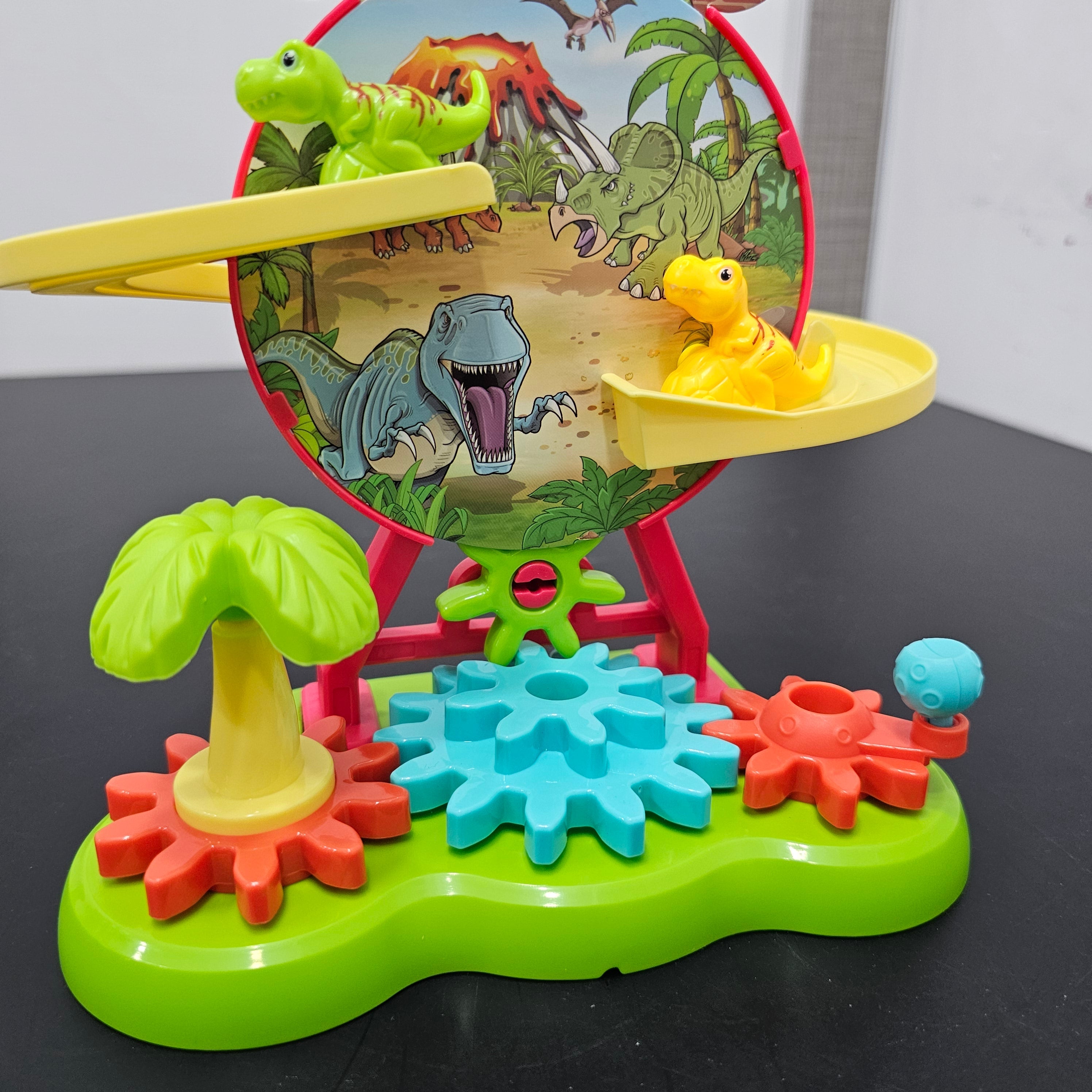 Dinosaur Park Slide Track Activity Toy | Fun Adventure Playset for Kids - Bacha Toys