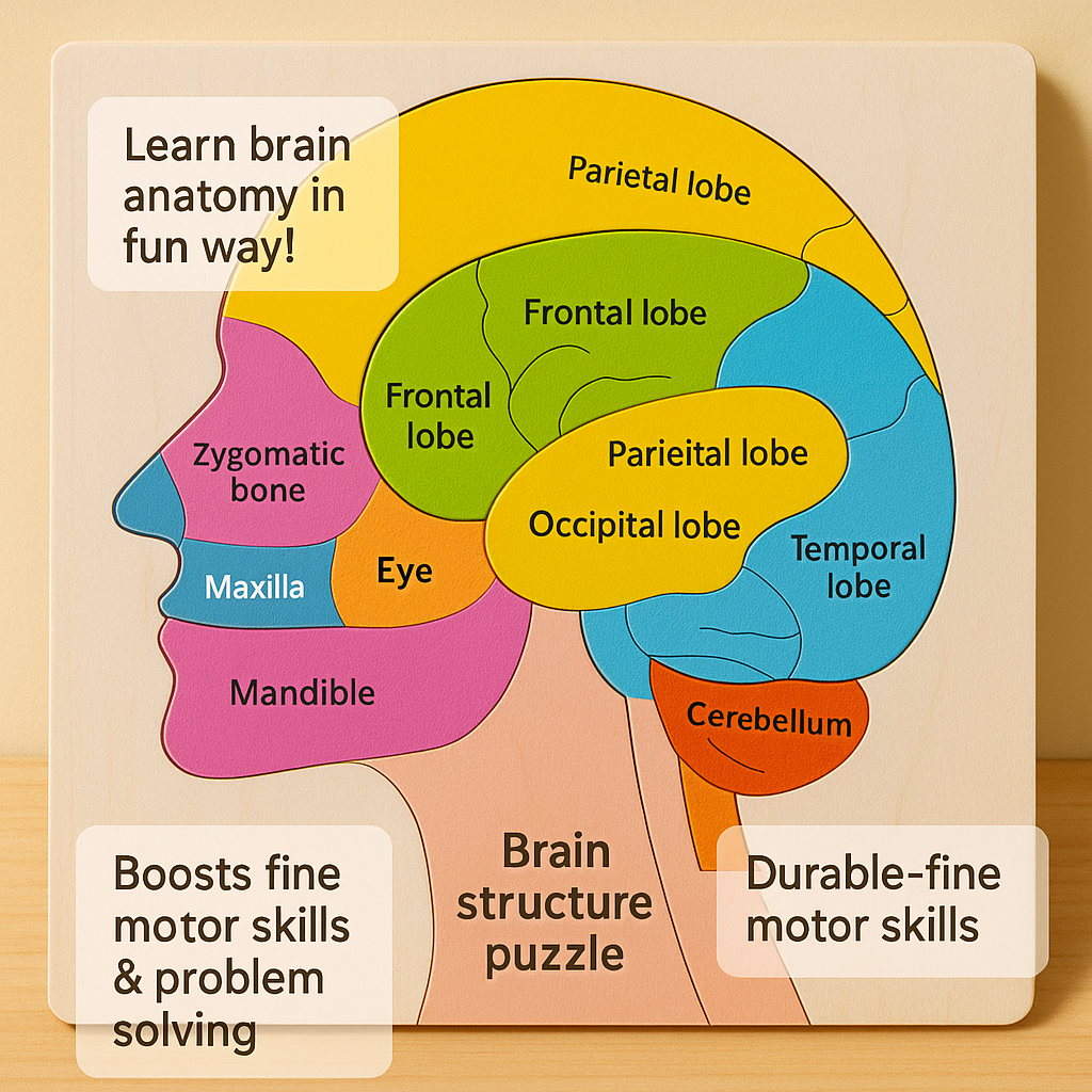Brain Structure Puzzle