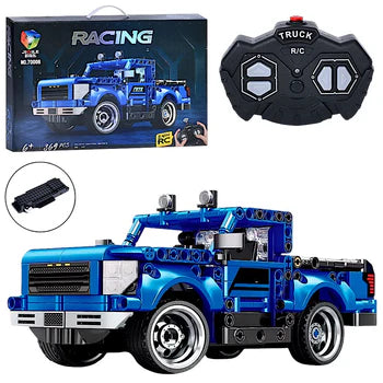 Remote Control Sports Car Building Block Set – 2.4 GHz Lamborghini Puzzle Toy | Bacha Toys