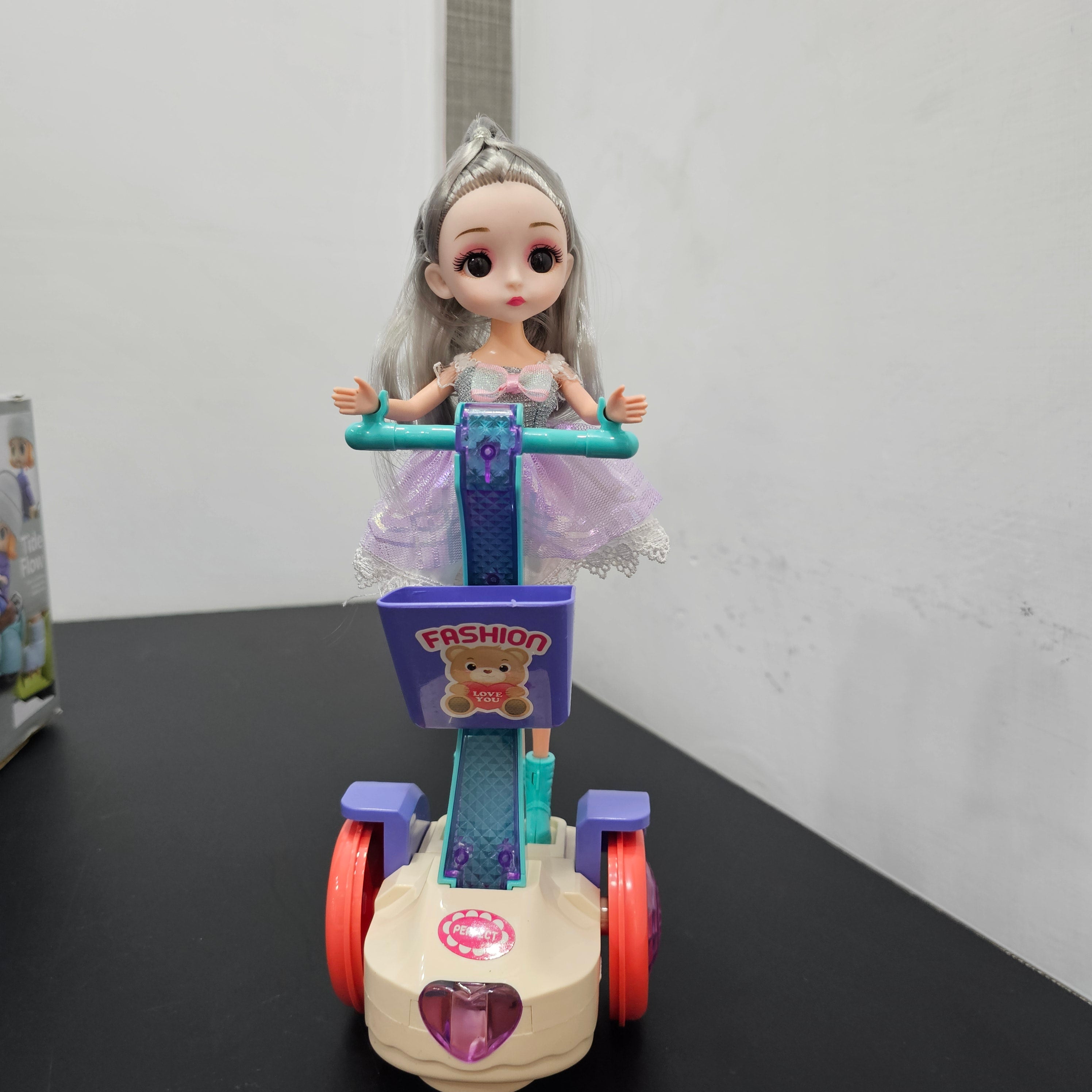 Balance Car Mini Electric Car Series Doll with Lighting & Music | Bacha Toys