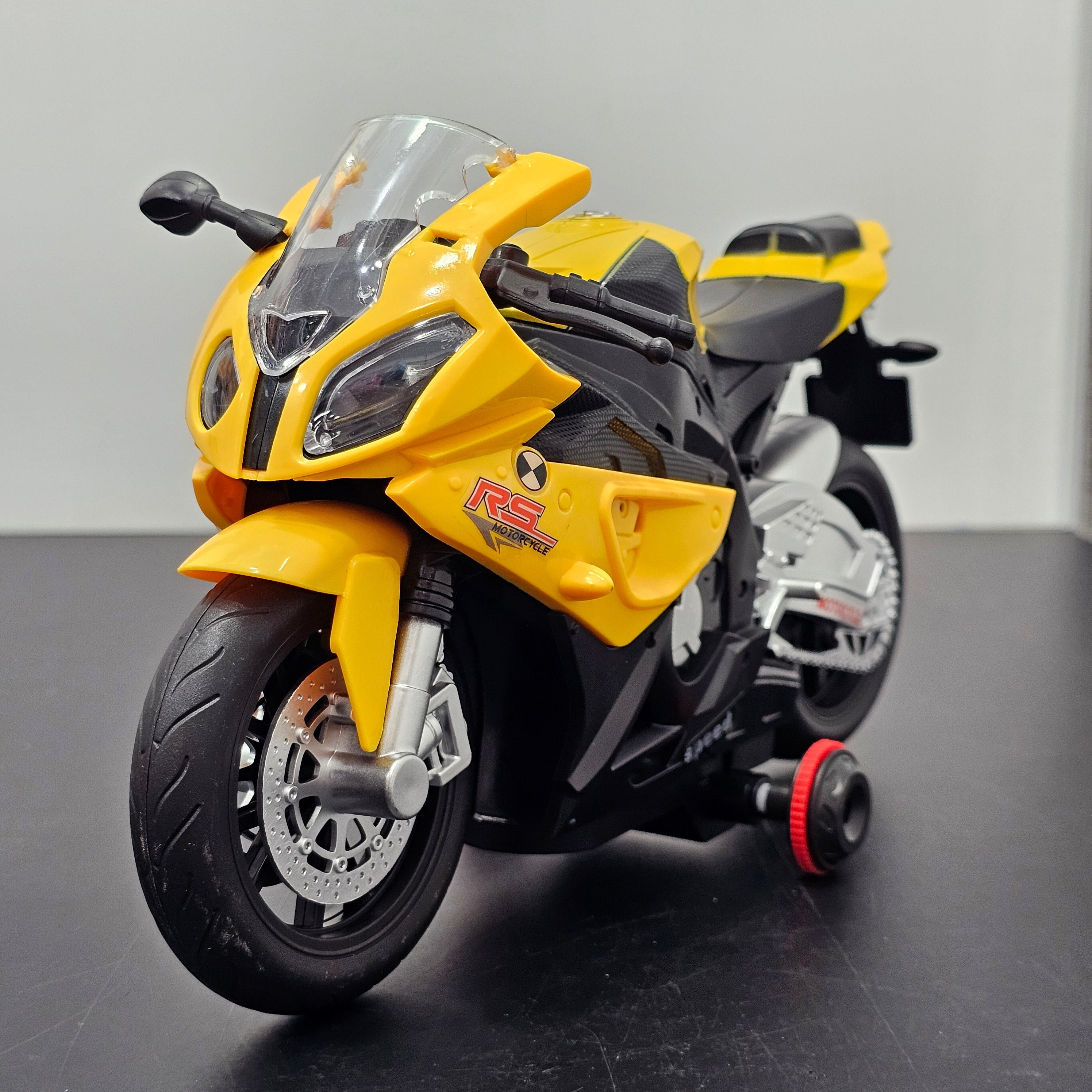 Race Moto 1:20 Remote Control Motorcycle – 360° Spin, Light & Sound Action | Bacha Toys