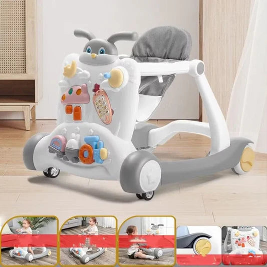 2-in-1 Baby Walker with Music & Activity – Safe Learning & Fun | Bacha Toys